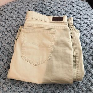 vintage Lee green mom jeans